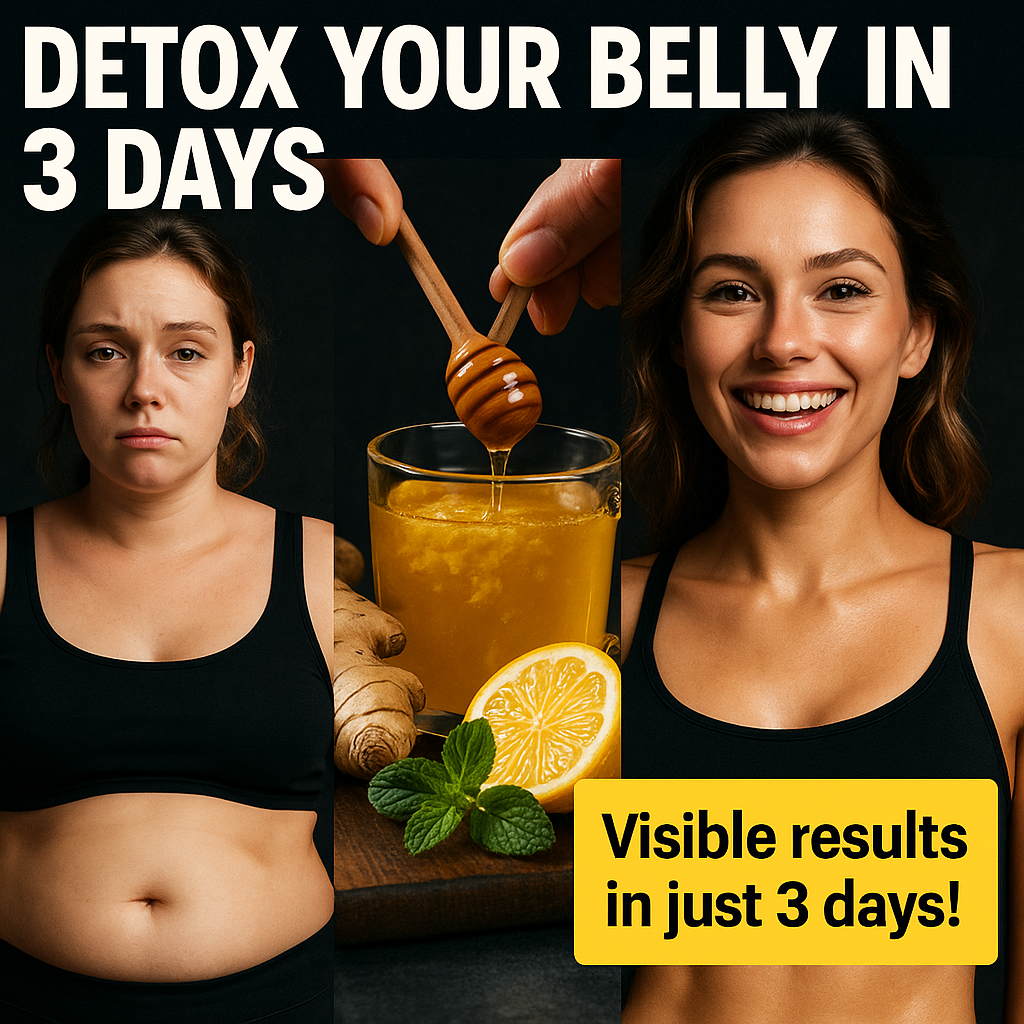 Honey-Ginger Belly Detox Drink