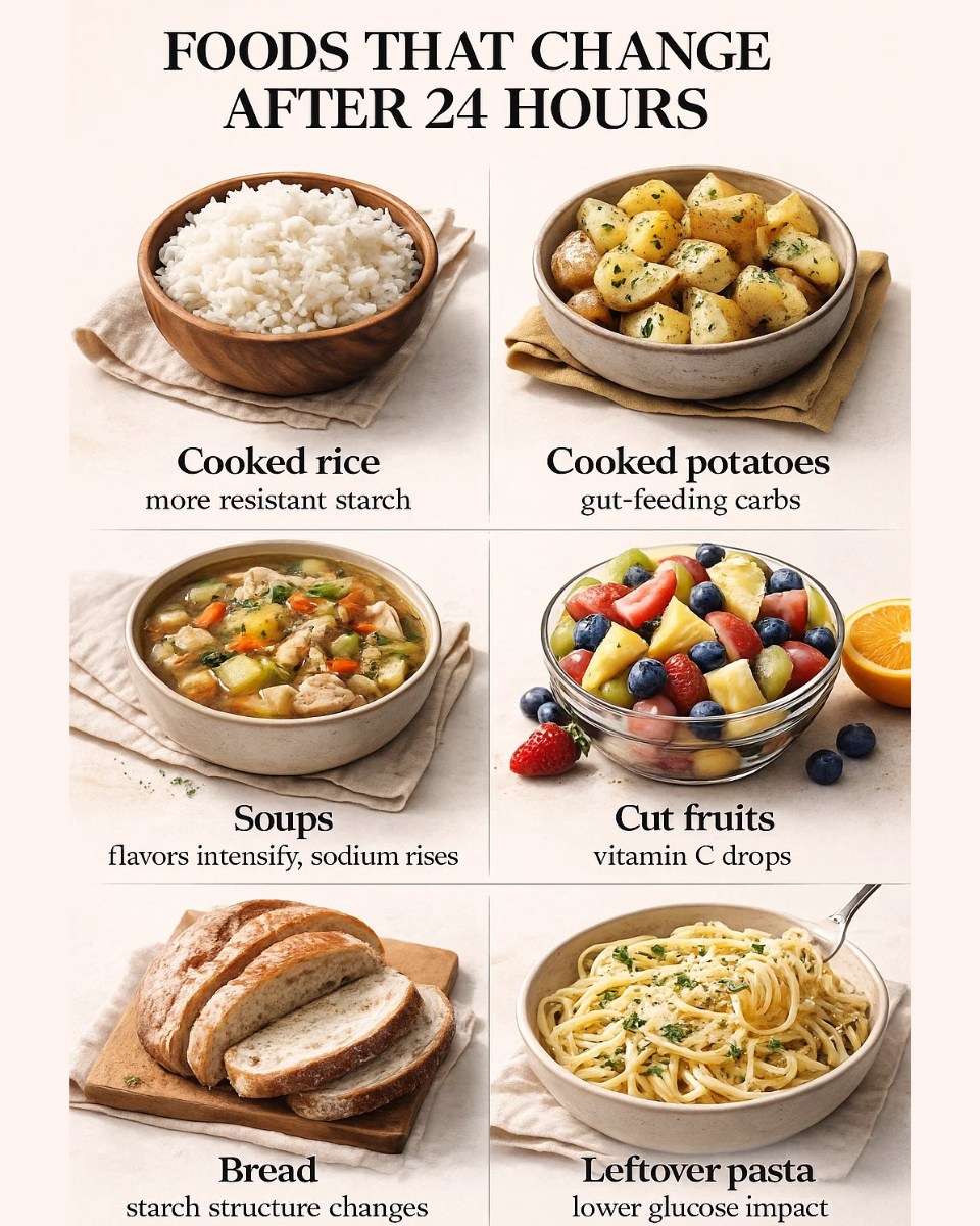 6 Foods That Change After 24 Hours 