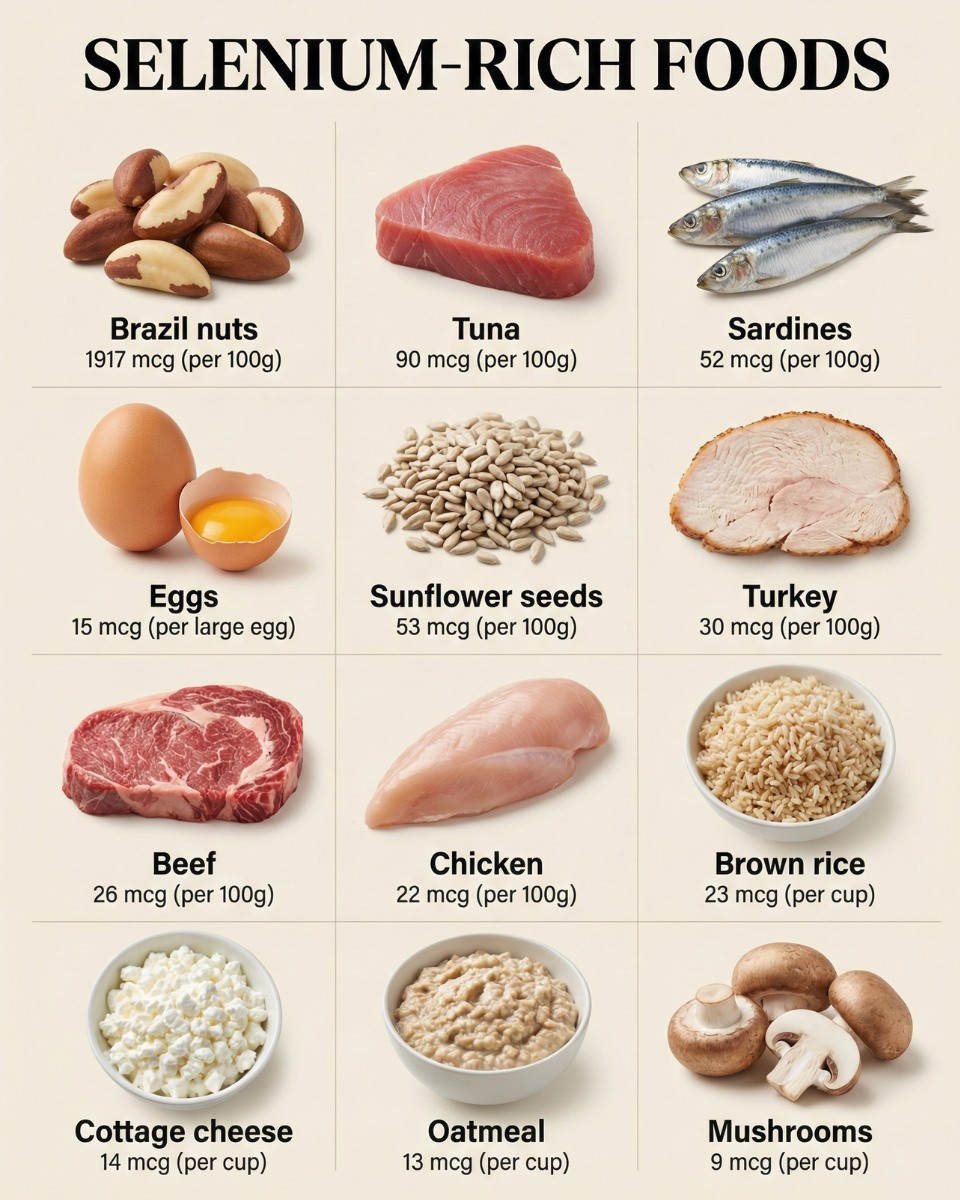 12 Selenium Rich Foods