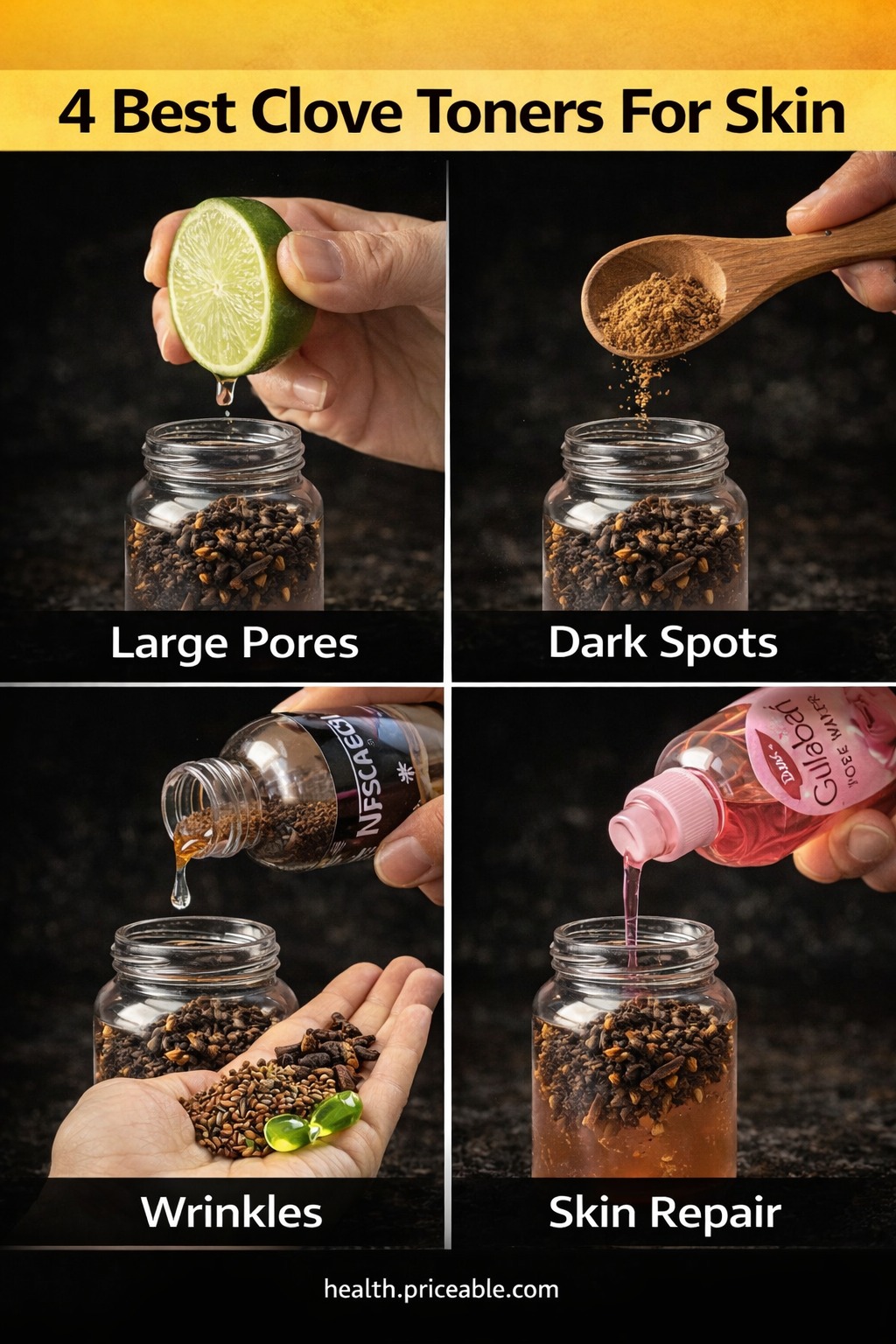 Clove Toners for Skin