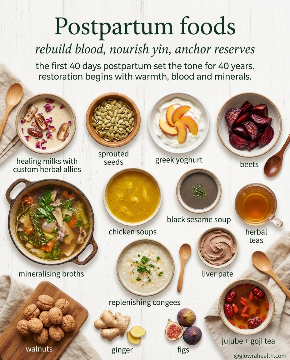 Postpartum Foods 