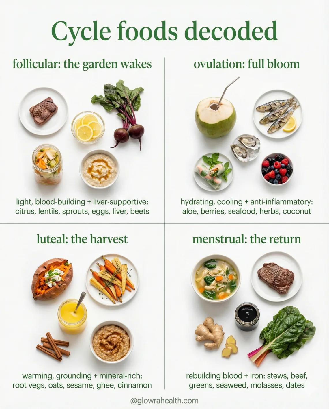 Cycle Syncing Foods Decoded