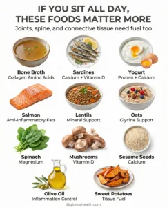 Foods That Support Joint, Spine, and Connective Tissue