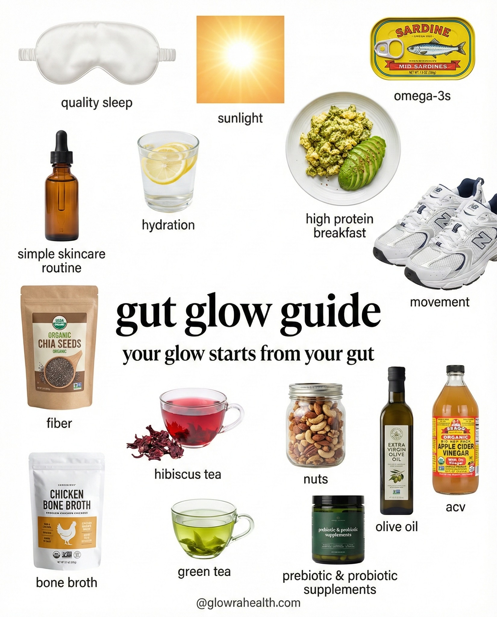 13 Gut Glow Habits
