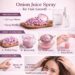 onion juice spray for hair growth