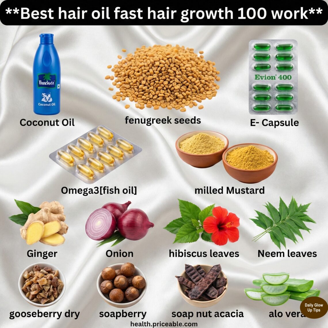 homemade hair growth oil