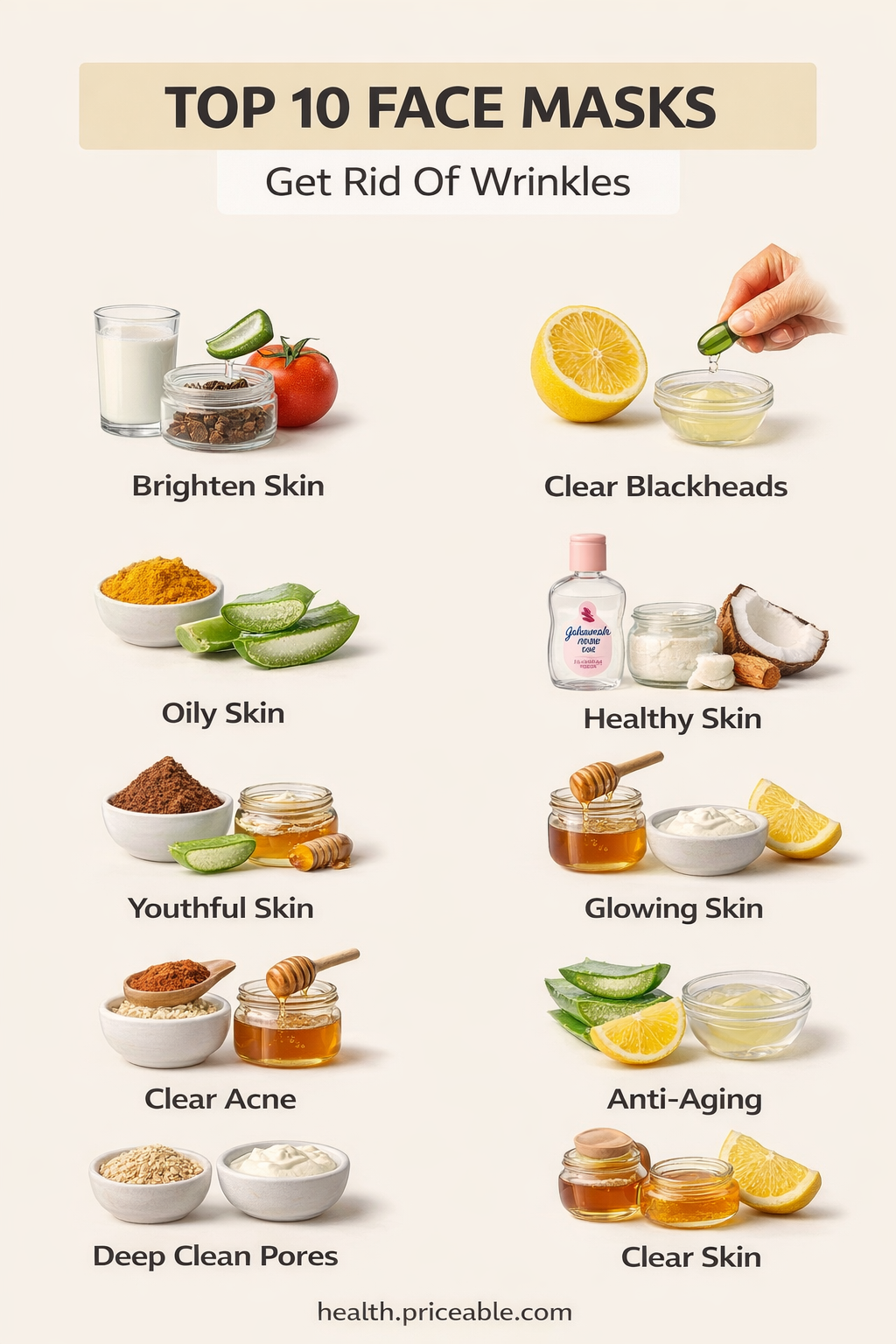 Homemade face masks for wrinkles