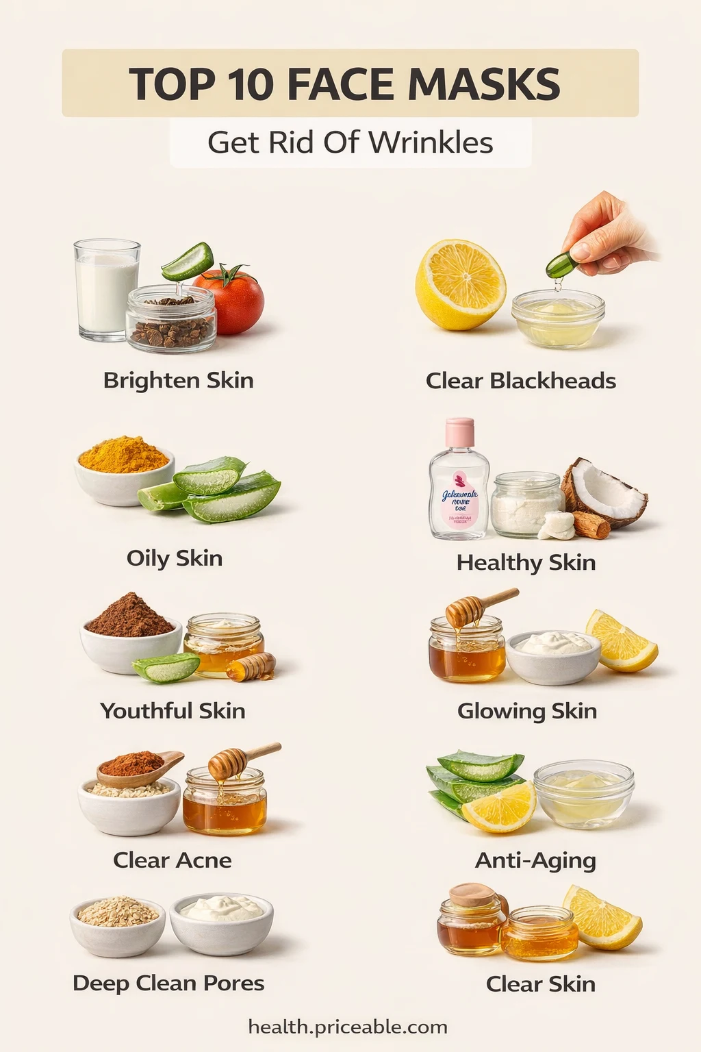 Homemade face masks for wrinkles