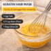 keratin hair mask
