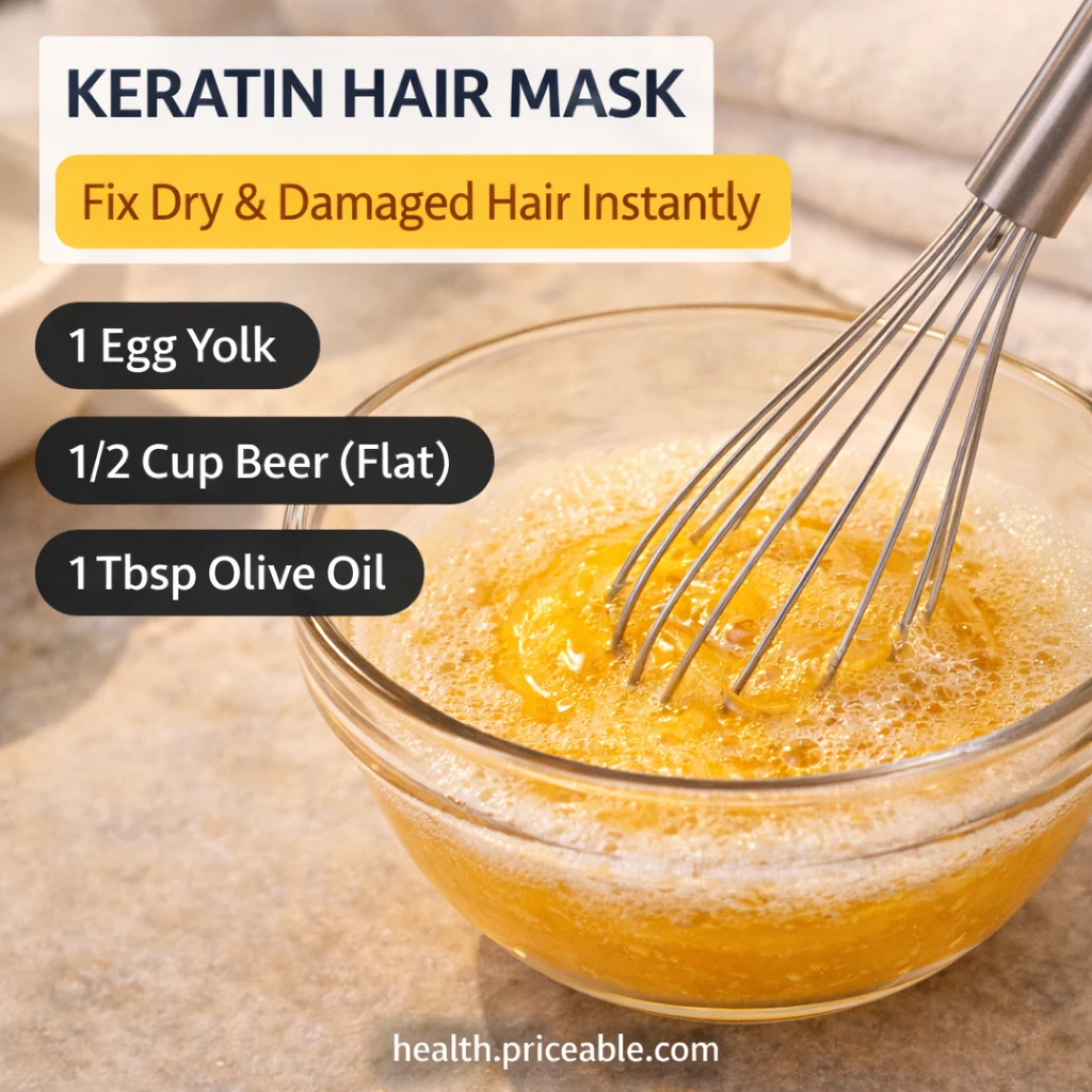 keratin hair mask