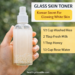DIY glass skin toner