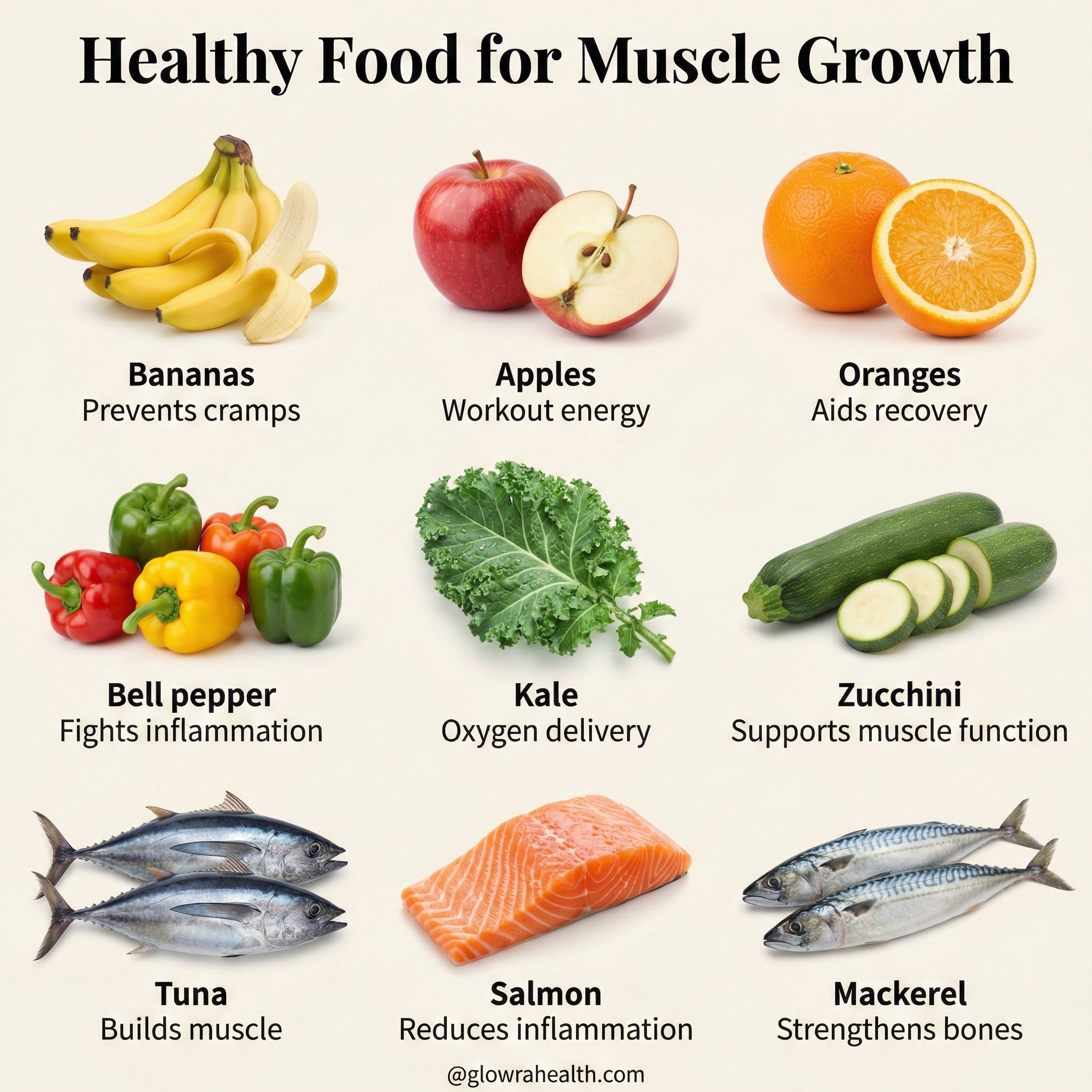 9 Healthy Foods for Muscle Growth