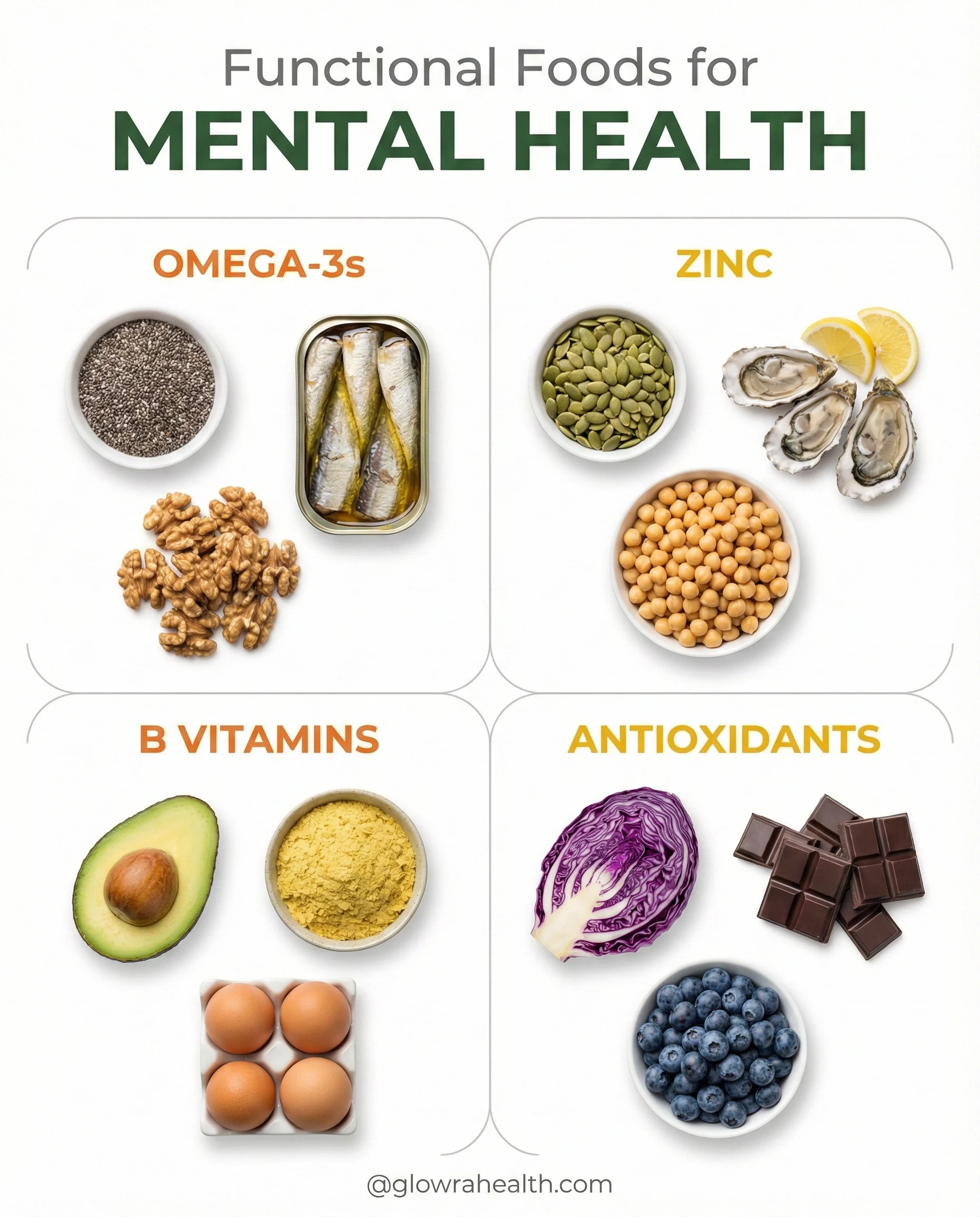 9 Mental Health Foods That Support Mood and Focus Naturally