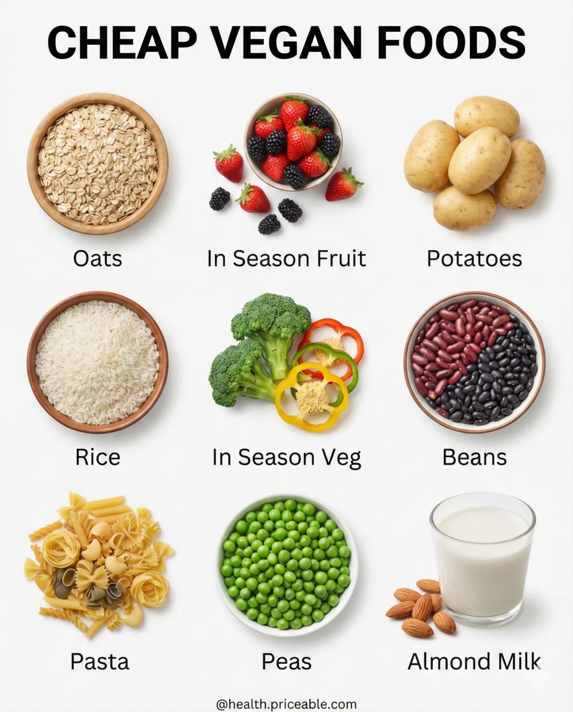 Cheap Vegan Foods That Keep You Full