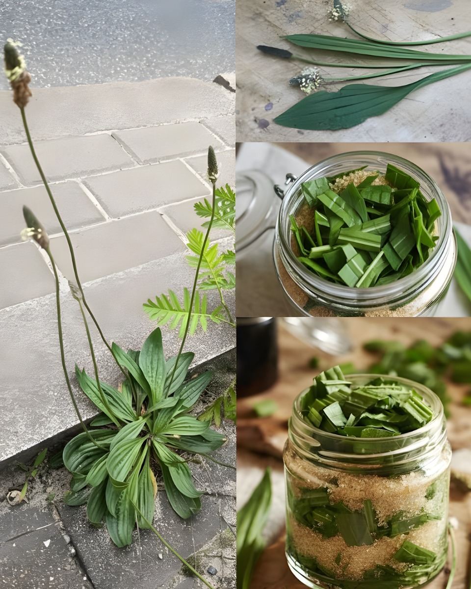 A Simple Plantain Leaf Remedy for Digestion, Detox & Gut Comfort