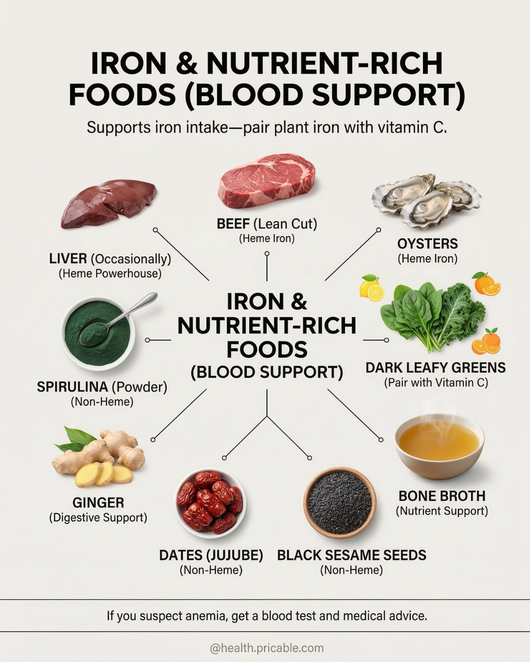 Iron-Rich Foods for Blood Support