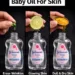 baby oil for dry skin