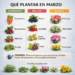 what to plant in March