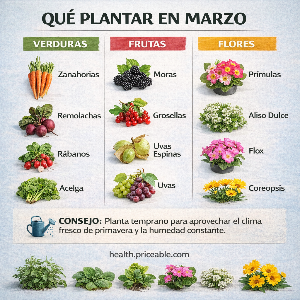 what to plant in March