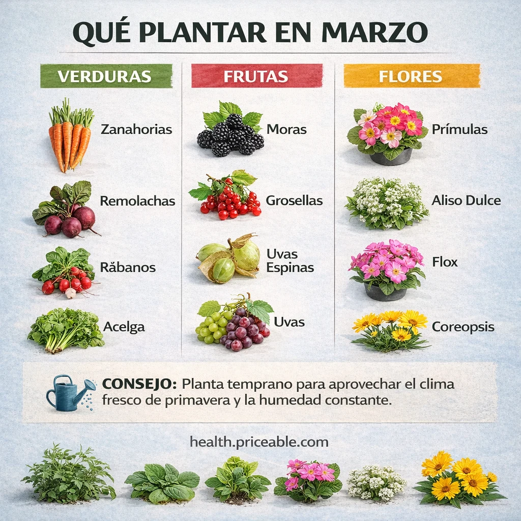 what to plant in March