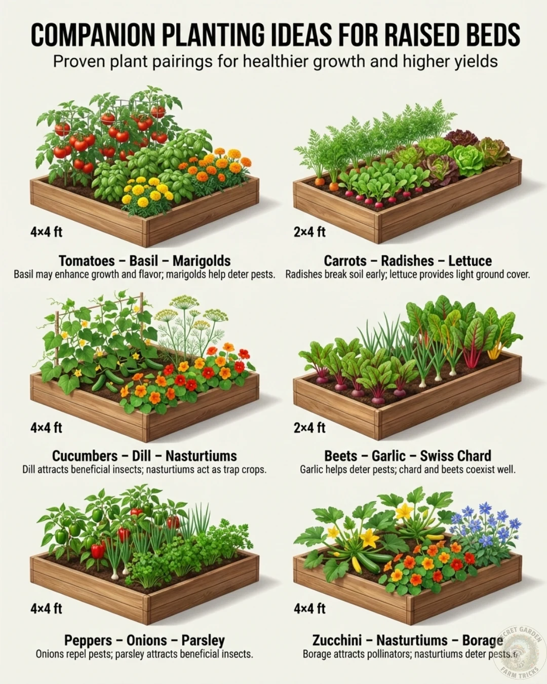 Companion Planting for Raised Beds: A Practical Guide to Healthier Gardens and Smarter Farm Care