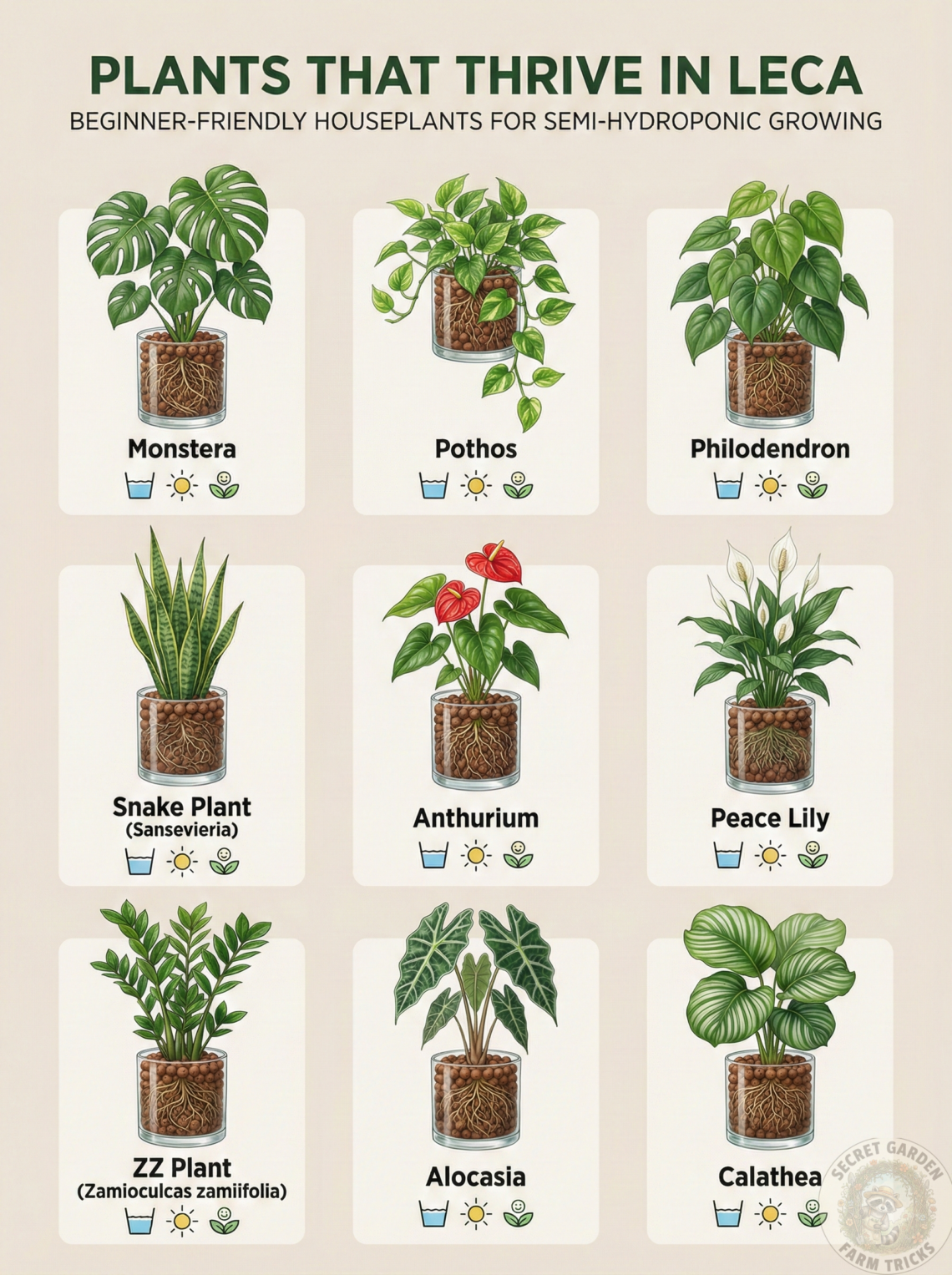 Plants That Thrive in LECA