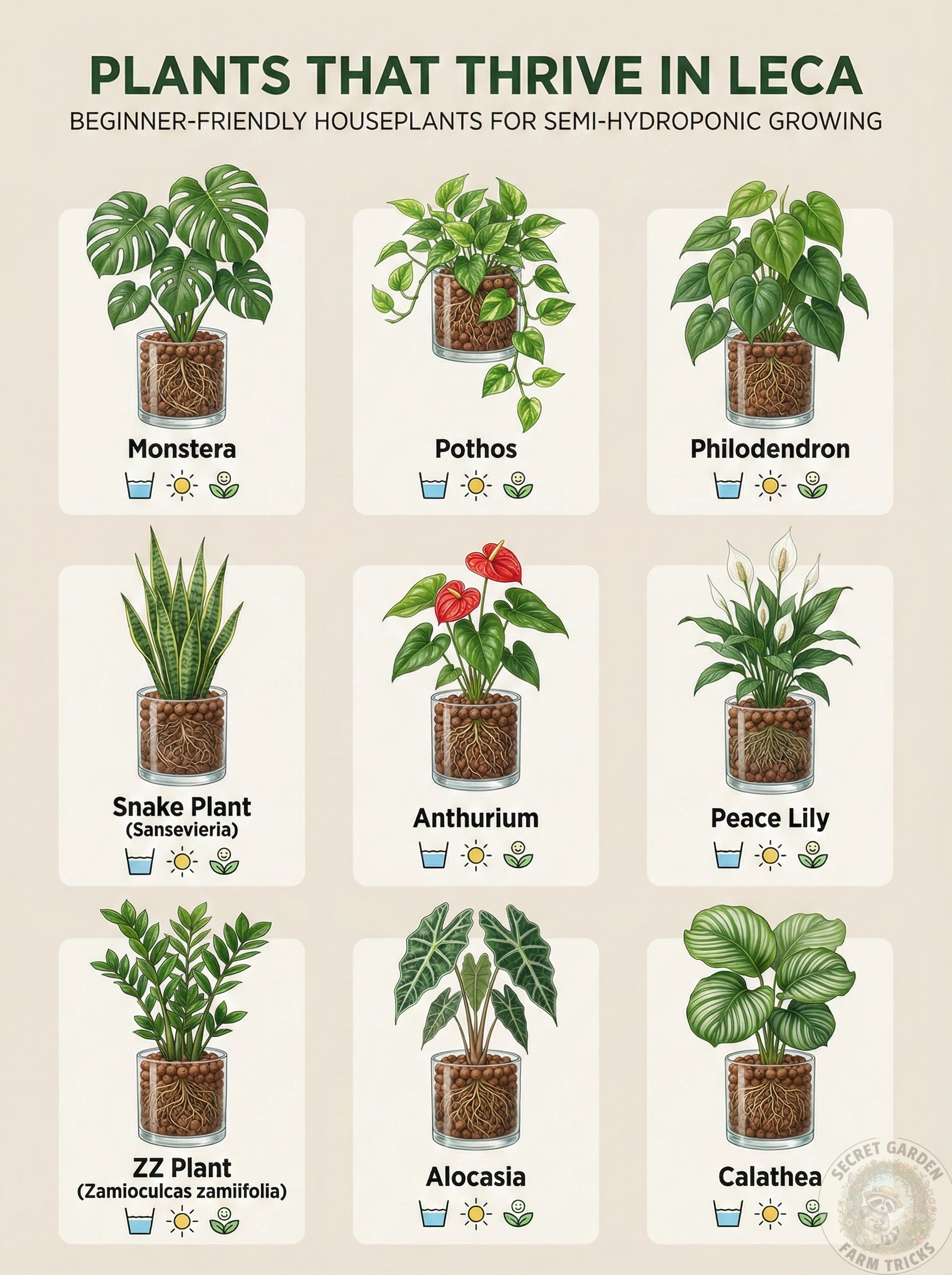 Plants That Thrive in LECA
