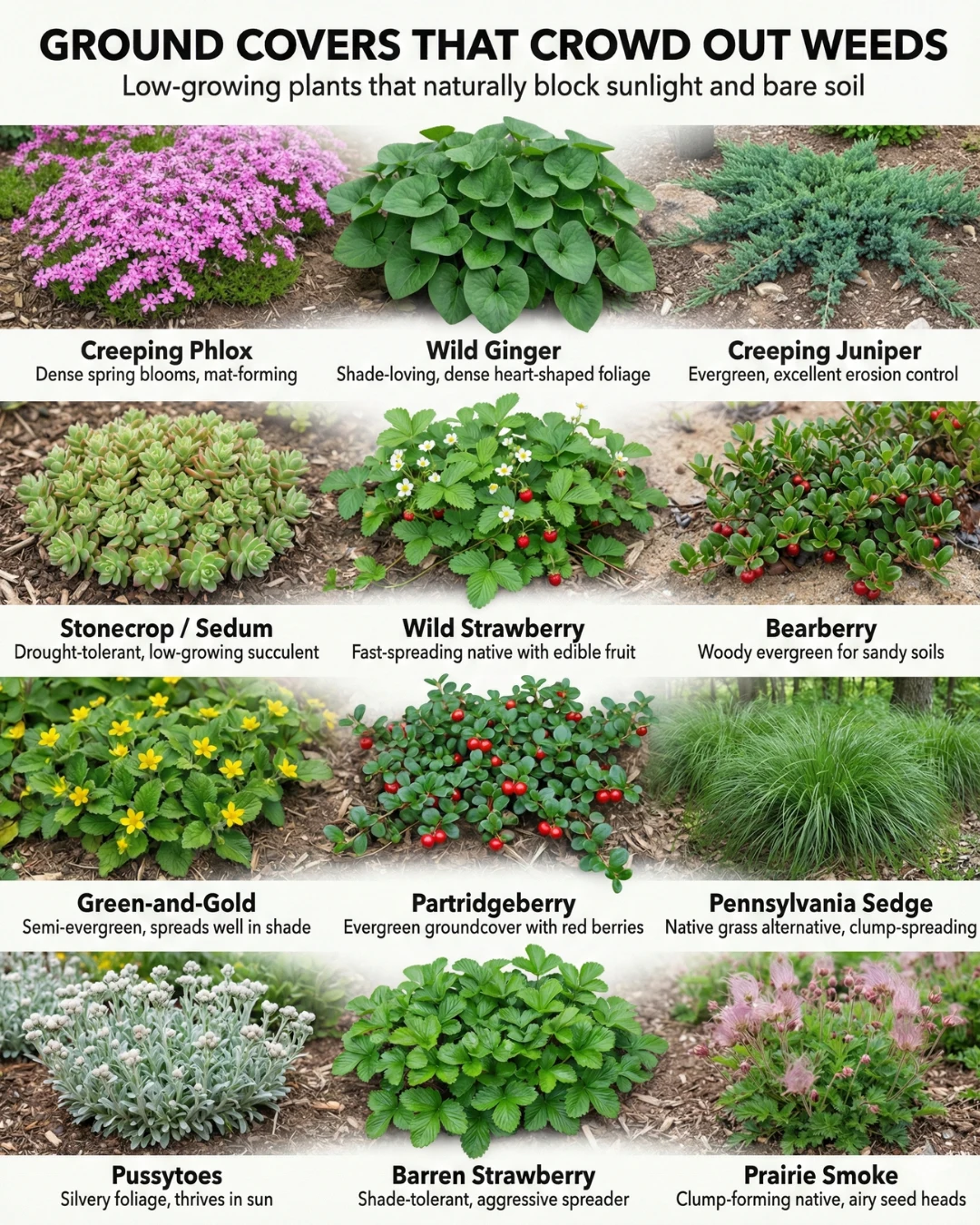 12 Best Ground Covers
