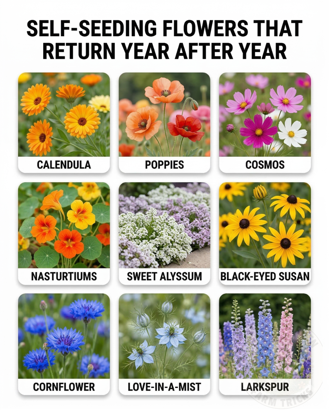 Self Seeding Flowers