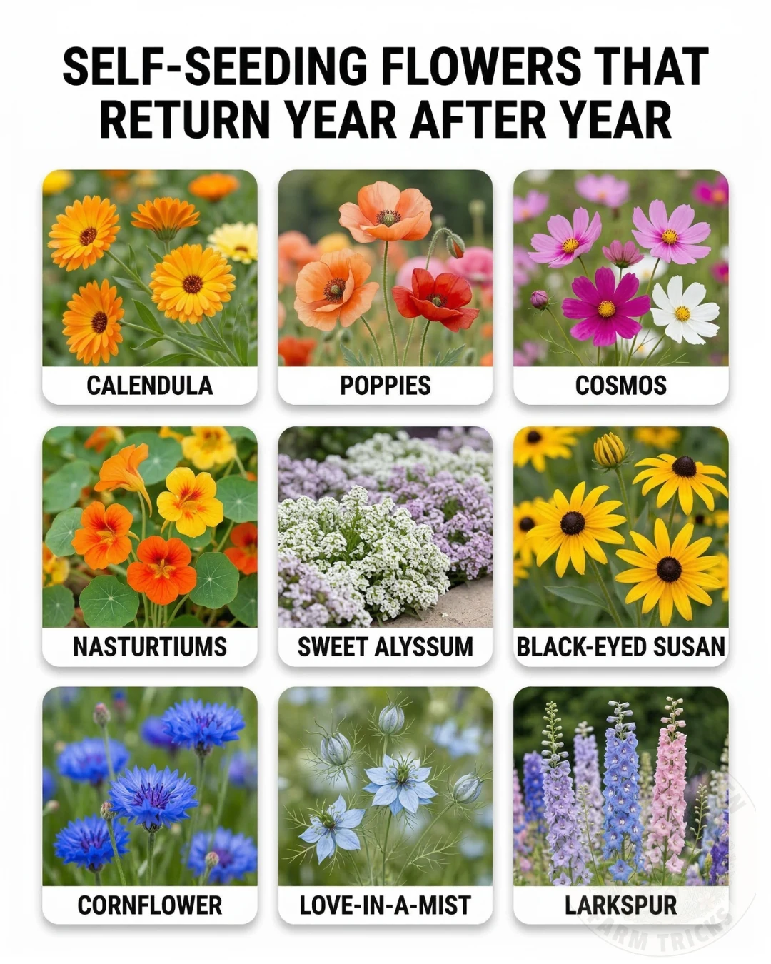 Self Seeding Flowers