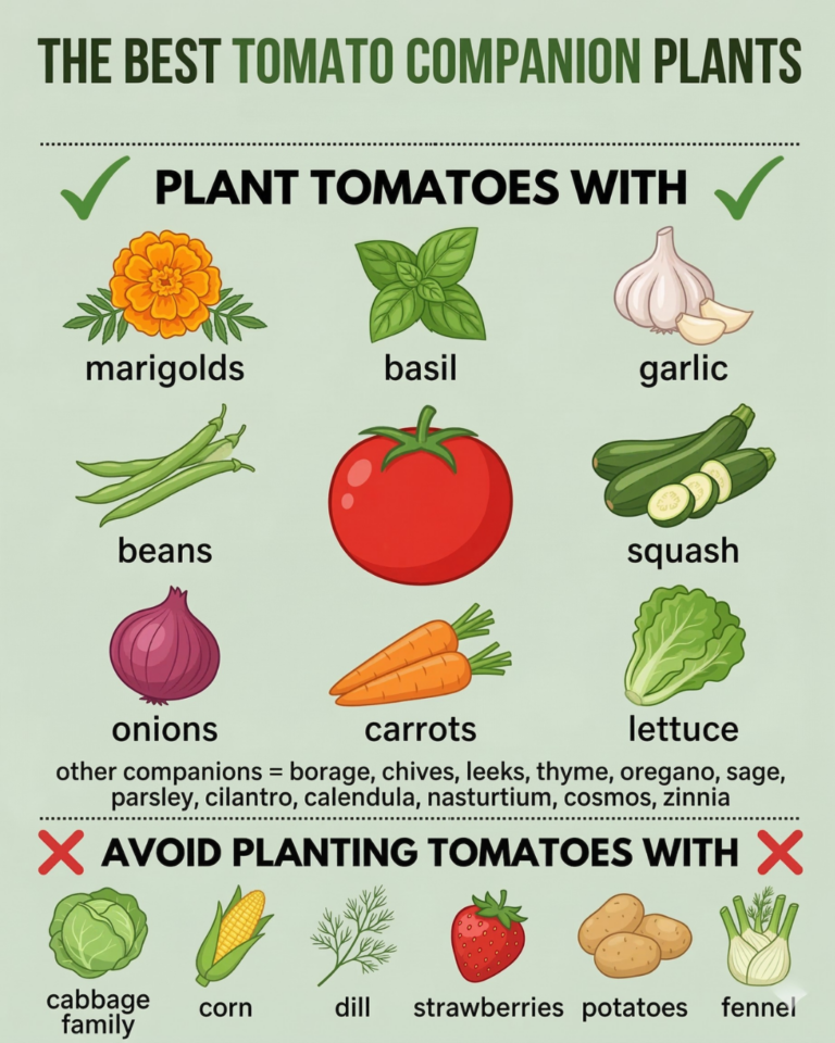 The Best Tomato Companion Plants