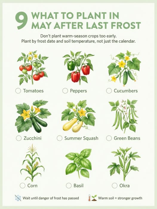 What to Plant in May After the Last Frost