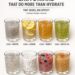 chia drinks benefits recipes chia water lemon honey green tea coconut water berries yogurt cinnamon