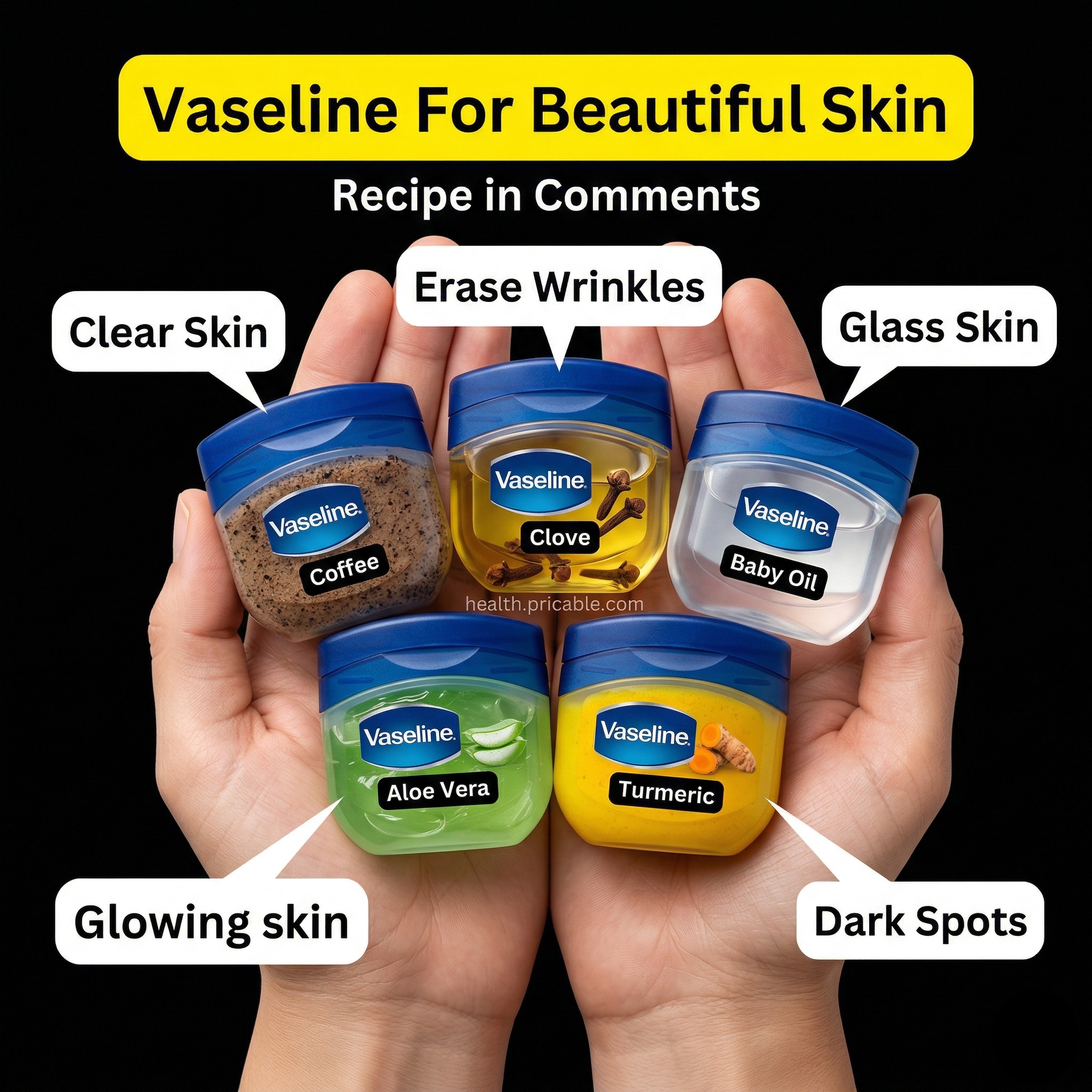Vaseline for skin