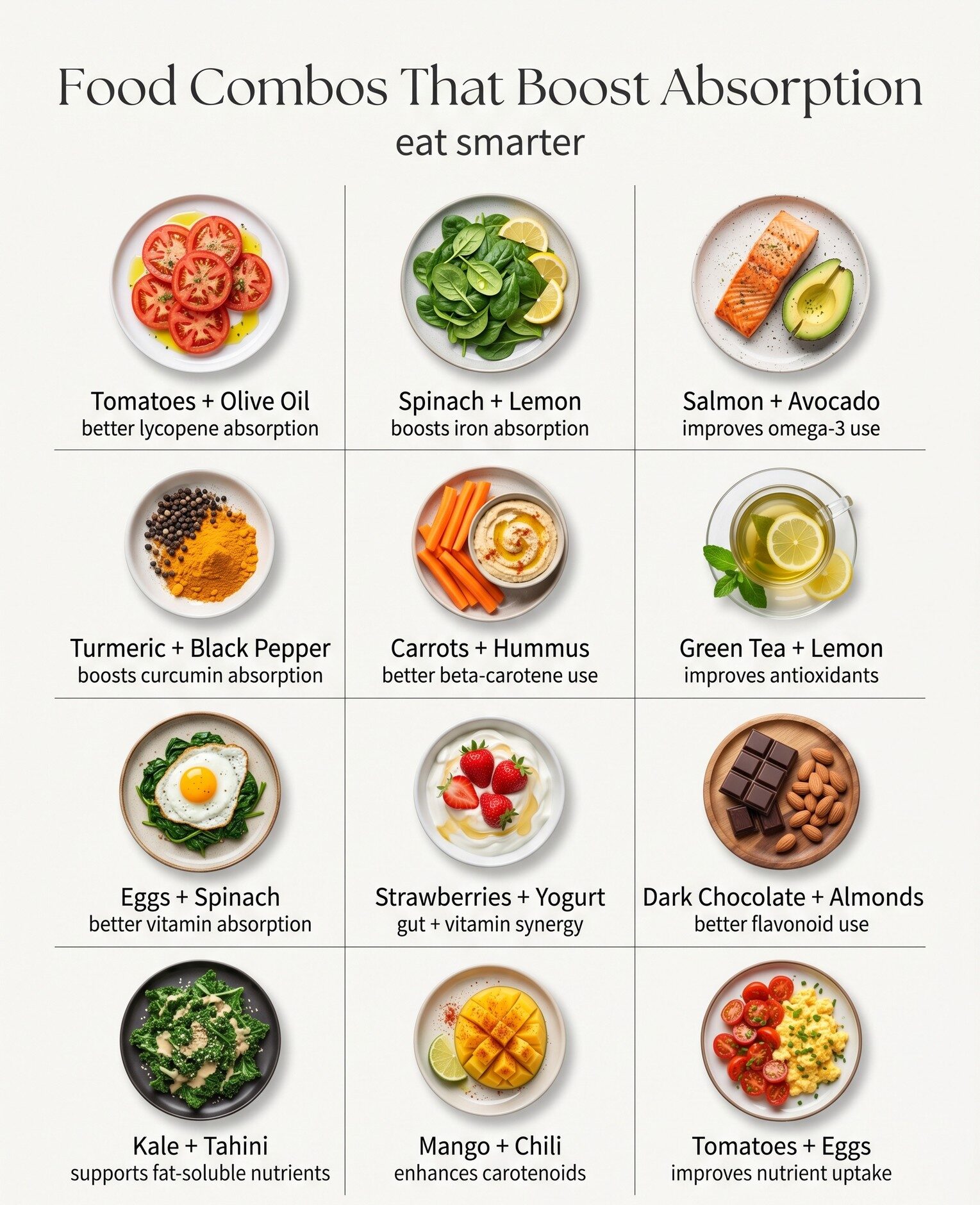 Smart Food Combinations That Boost Nutrient Absorption