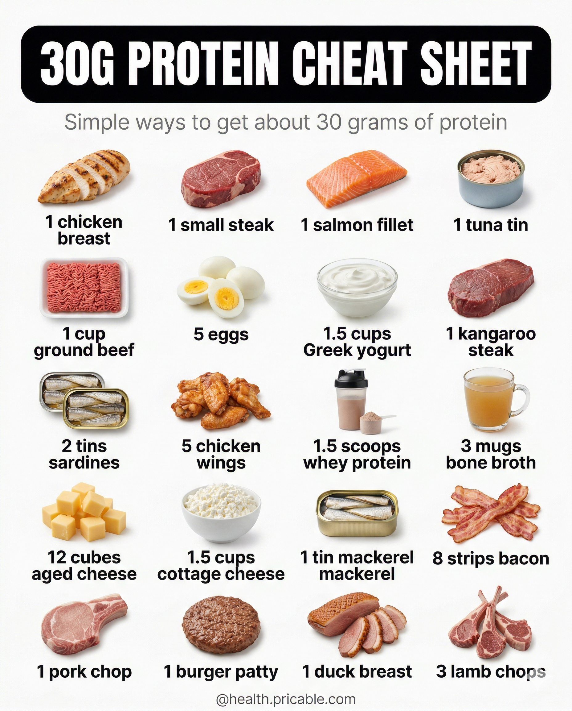 20 High Protein Foods