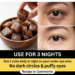 coffee ice cubes for dark circles