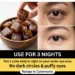 coffee ice cubes for dark circles