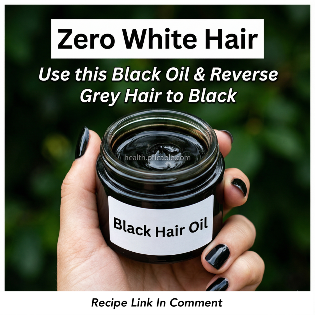 black hair oil for gray hair