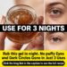 DIY under eye gel