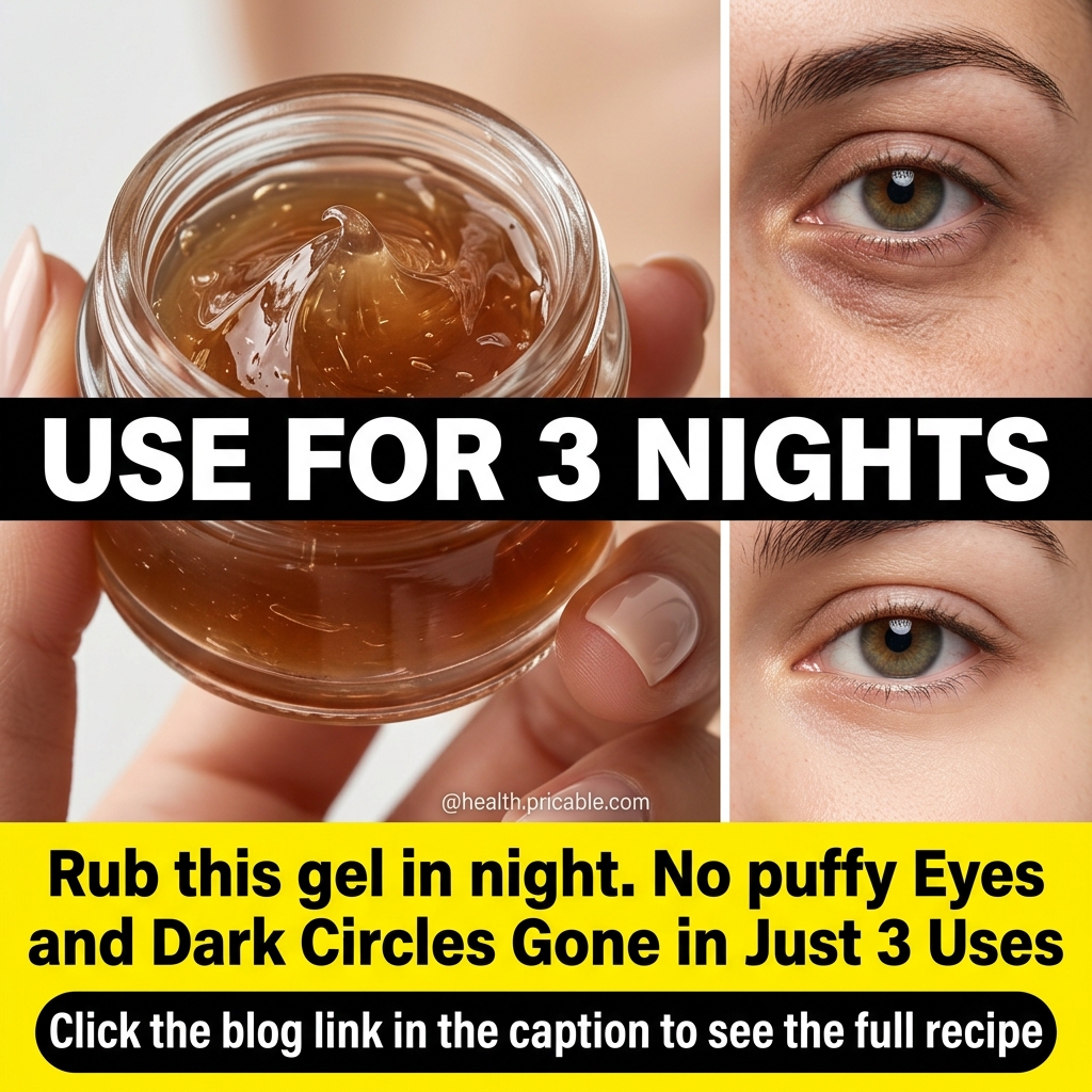 DIY under eye gel