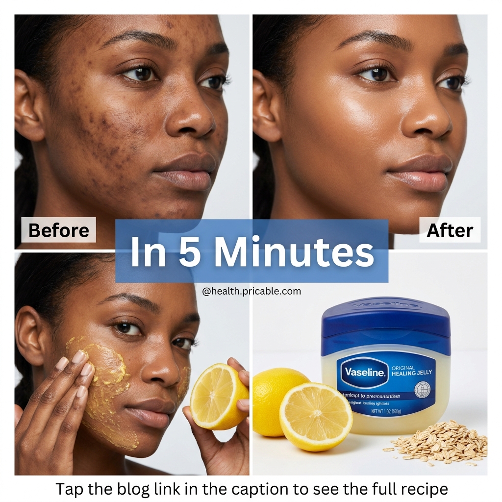Vaseline lemon oatmeal mask