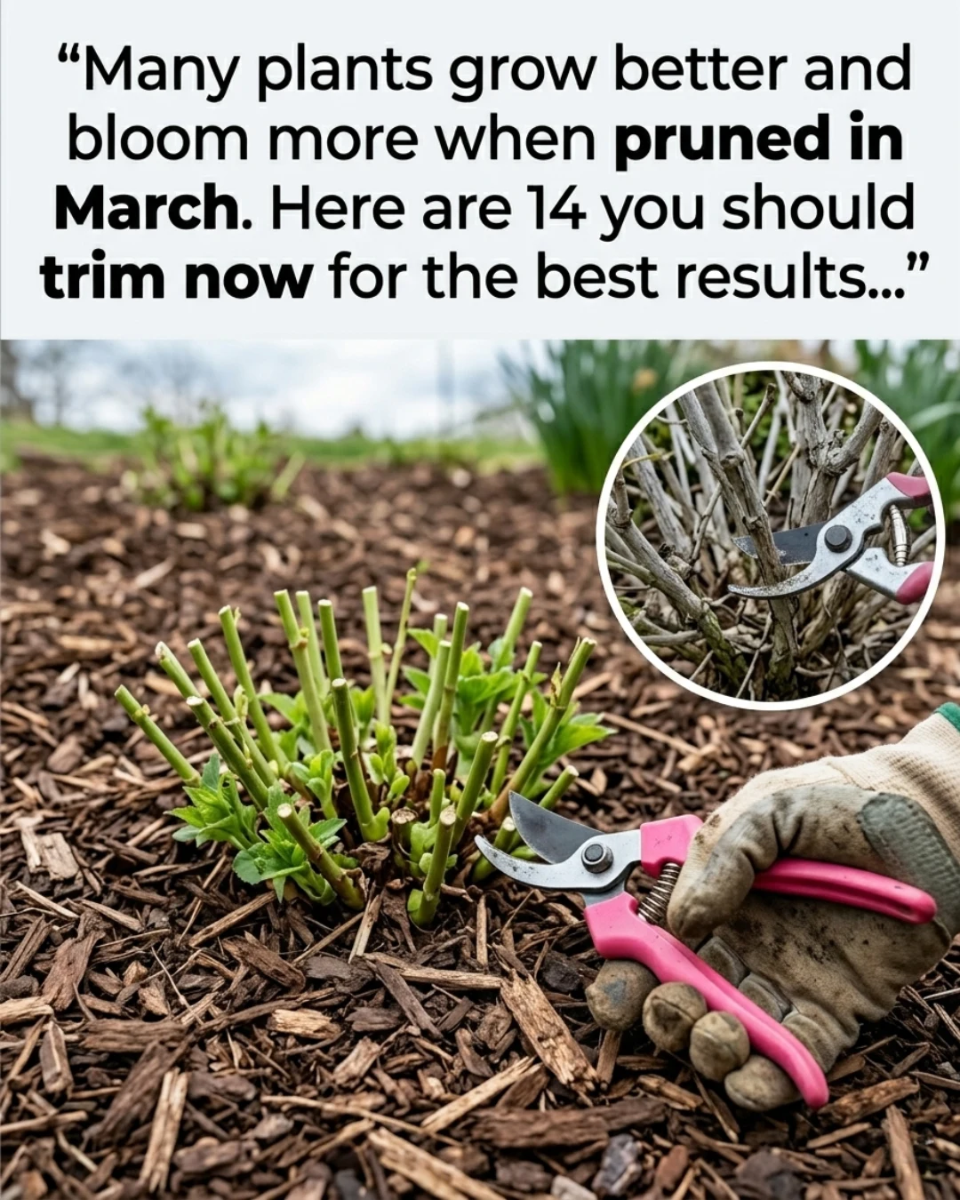 14 Plants to Prune in March