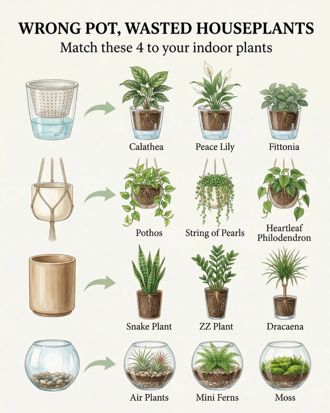 Wrong Pot, Wasted Houseplants