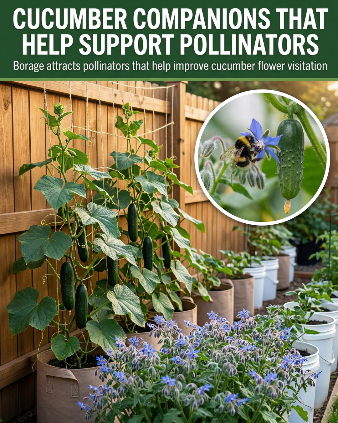 The Best Cucumber Companion Plants