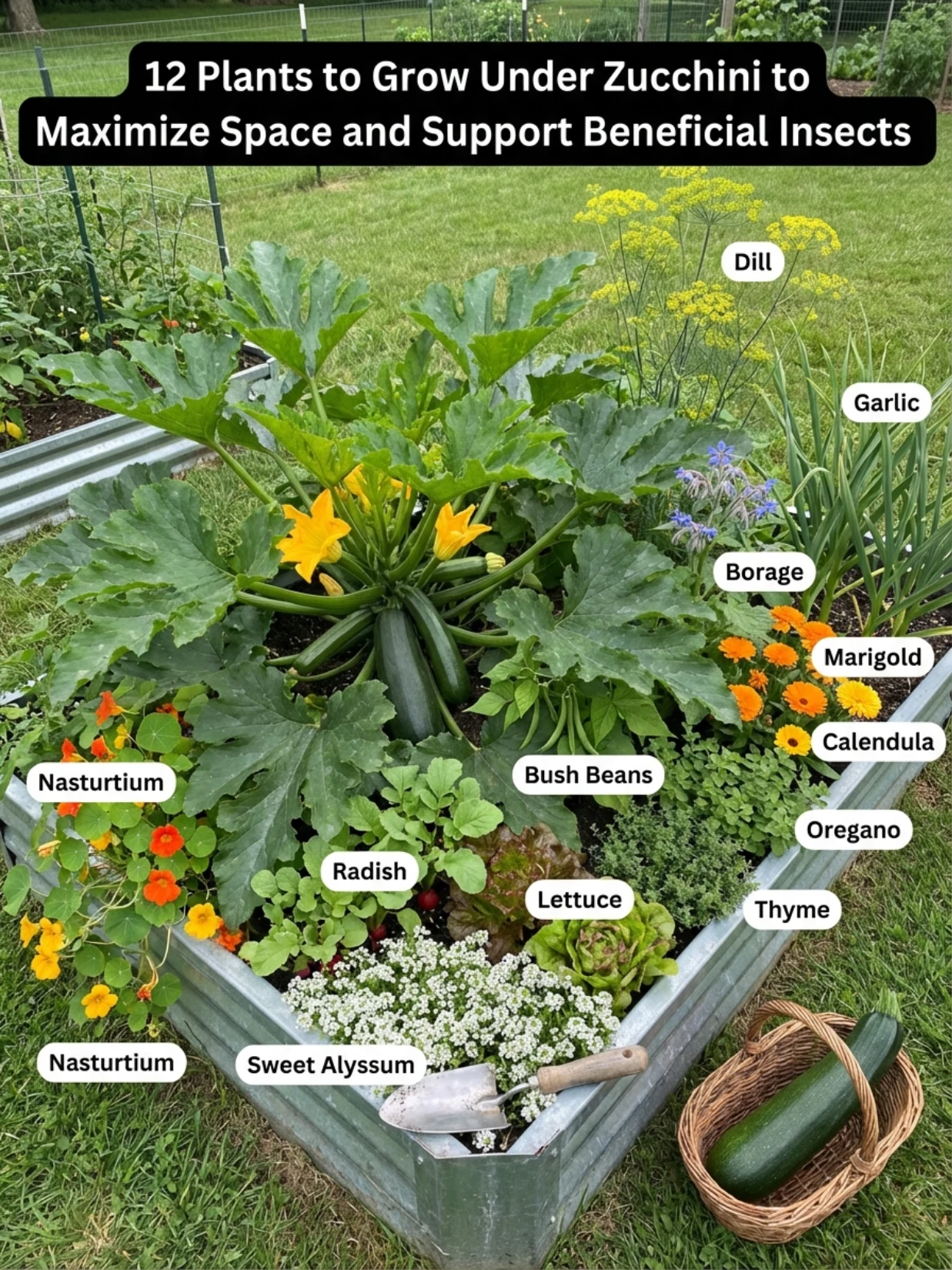 Best Companion Plants for Zucchini