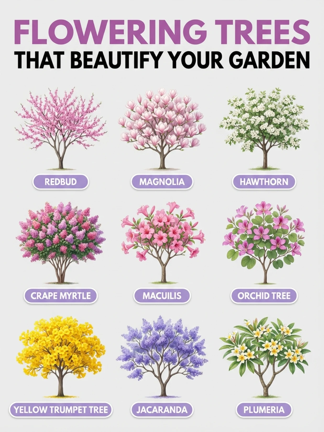 Flowering Trees That Beautify Your Garden