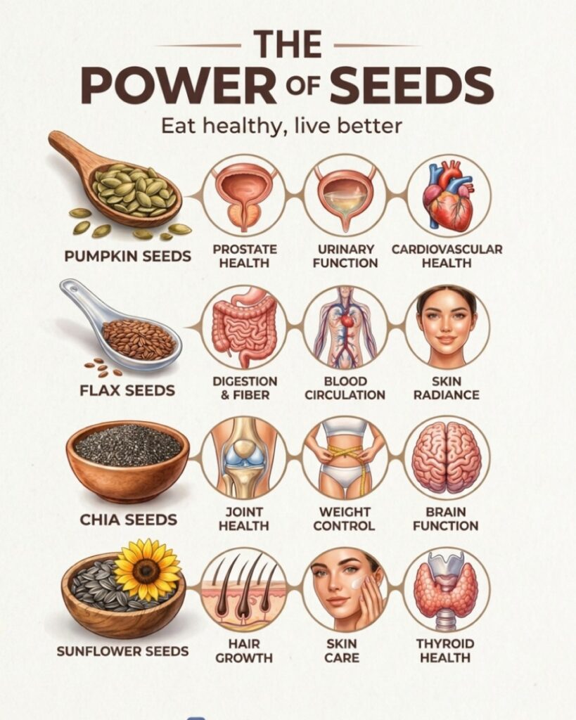 best seeds for health chia flax pumpkin sunflower