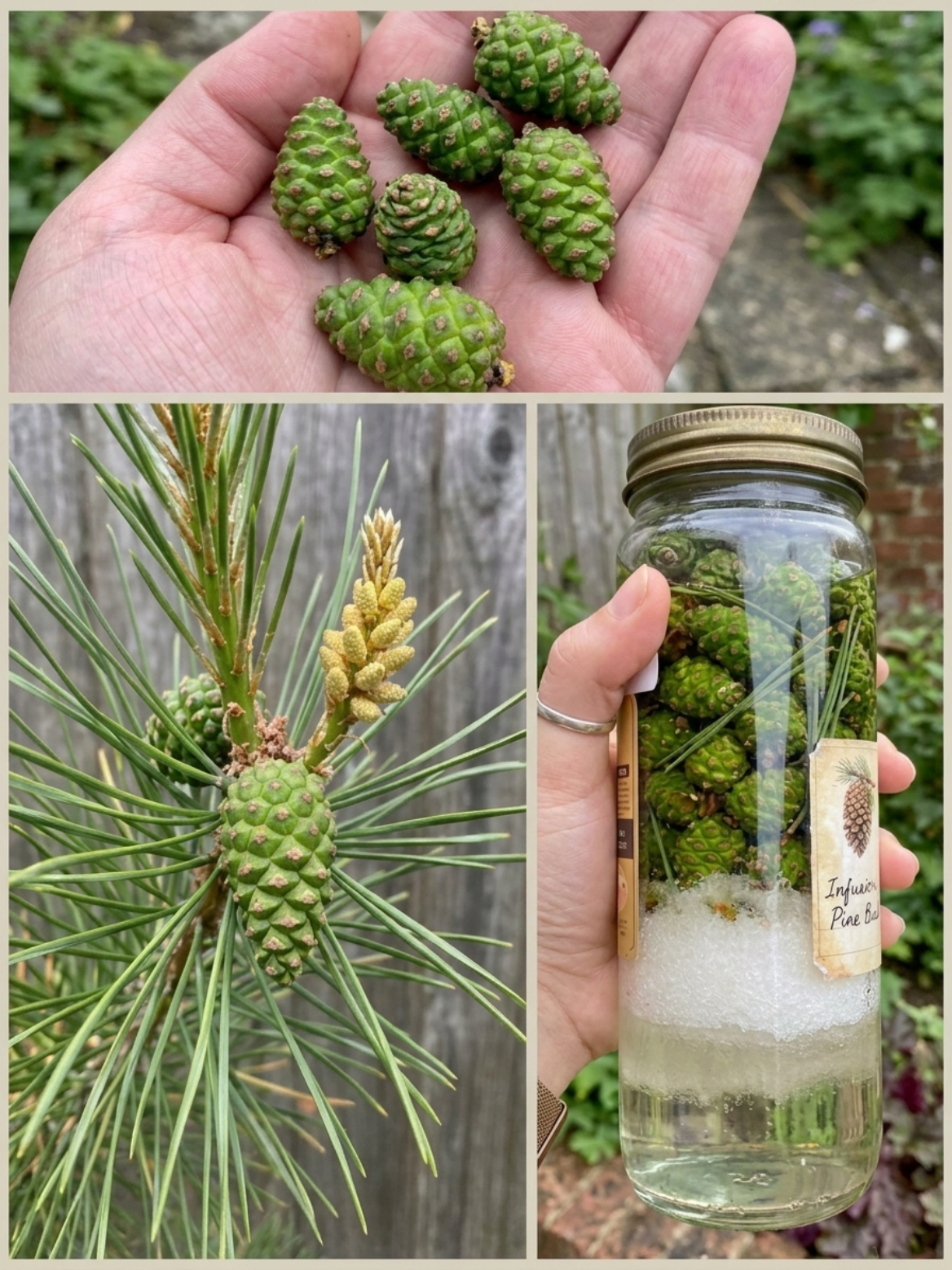 Young Pine Cone Syrup: A Traditional Forest Remedy