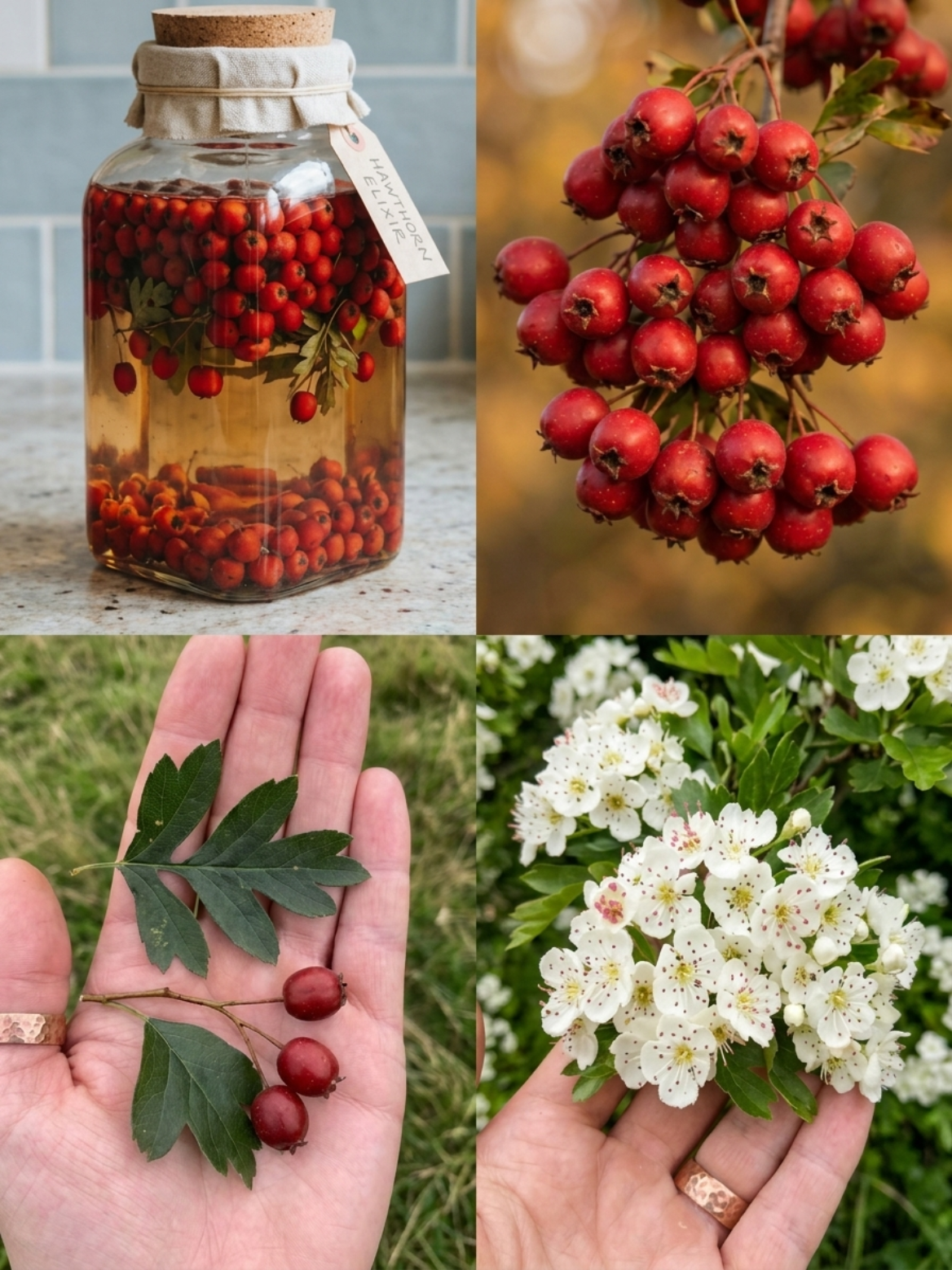 Hawthorn Berry Elixir: The Traditional Heart-Support Herb People Have Used for Generations